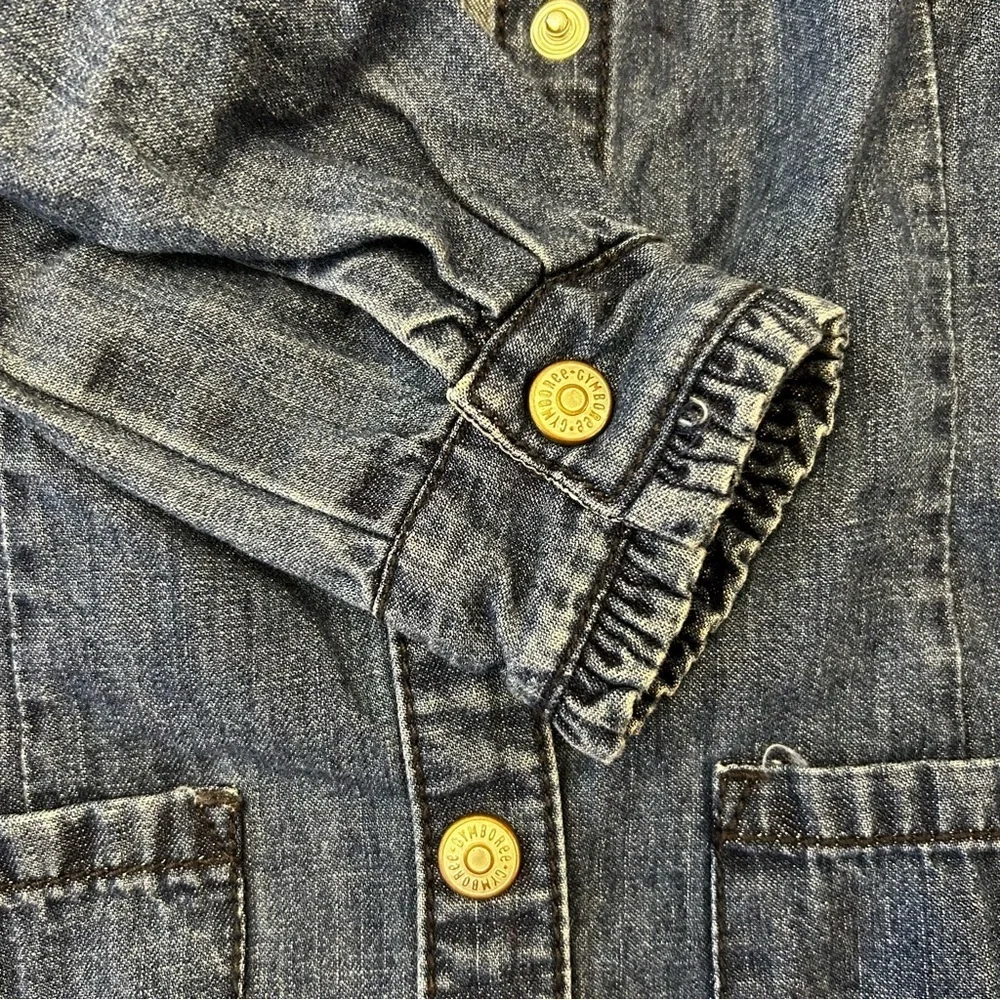 GYMBOREE Denim Long Sleeve Dress